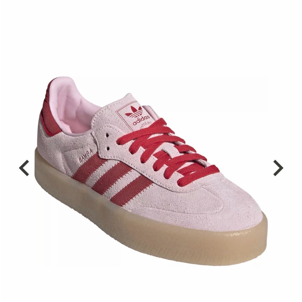 adidas Women's Sambae Shoes in Pink/Scarlet